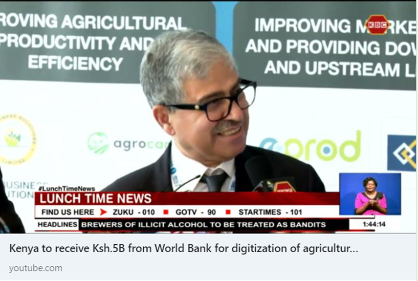 The World Bank's Global Lead for Data & Digital Agriculture, Parmesh Shah's interview